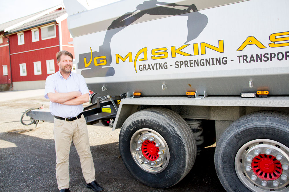VG Maskin tar fatt på nye oppdrag med bransjetilpasset rapporteringssystem