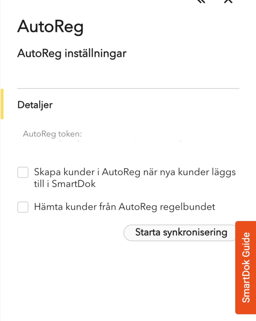 Nu kan kunder synkas mellan smartdok och autoreg