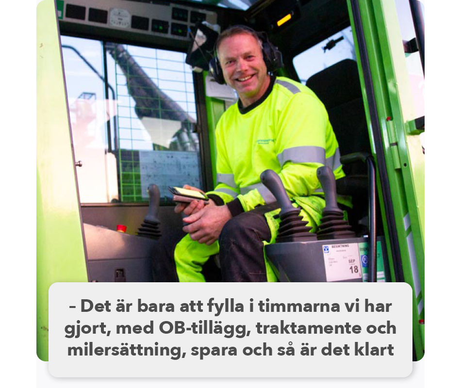 Tidrapportering i SmartDok är enkelt enligt kund