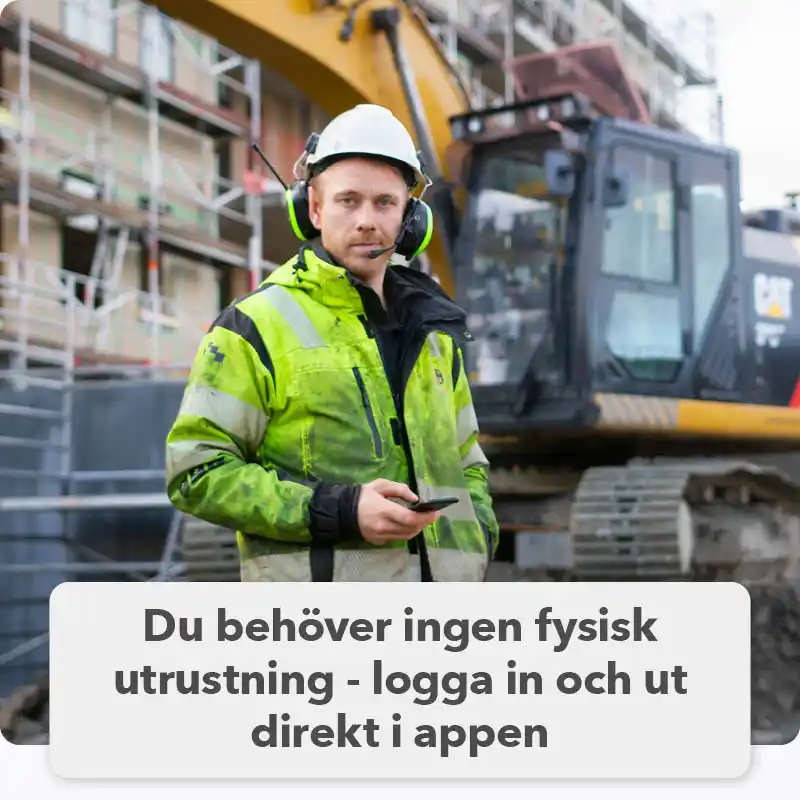 Precis startat ett nytt projekt och behöver en Personalliggare?