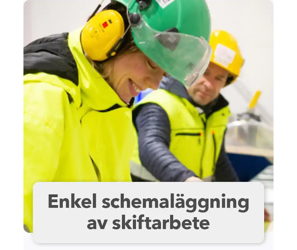 Planera resurserna snabbt och smidigt