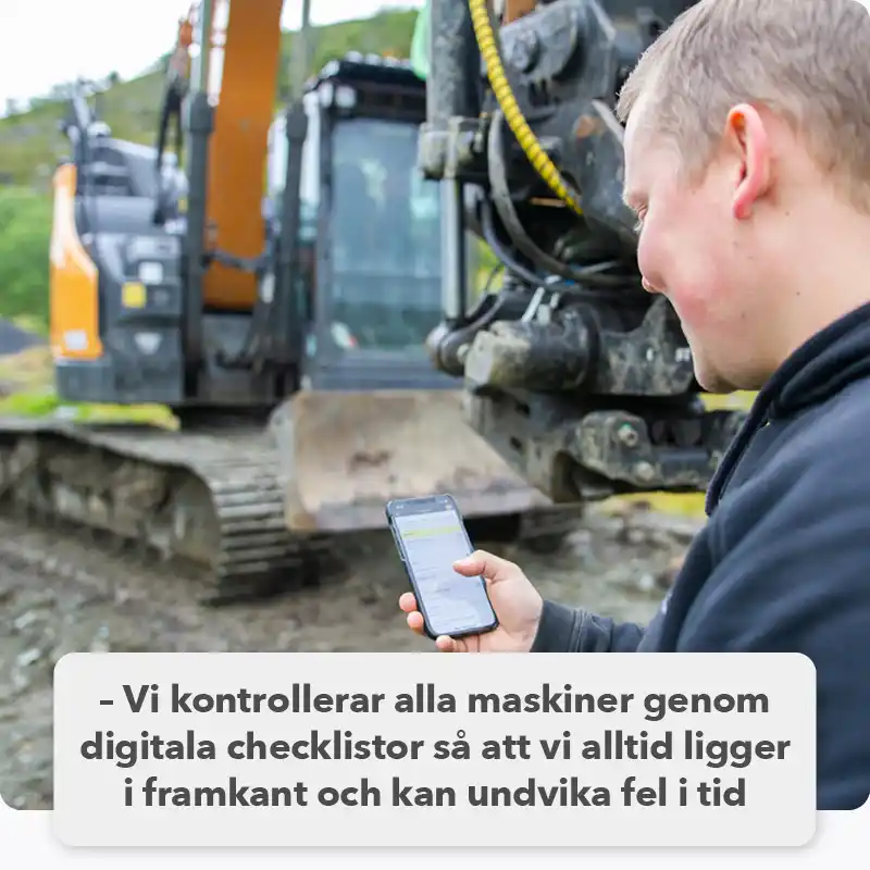 Få full kontroll över din maskinpark