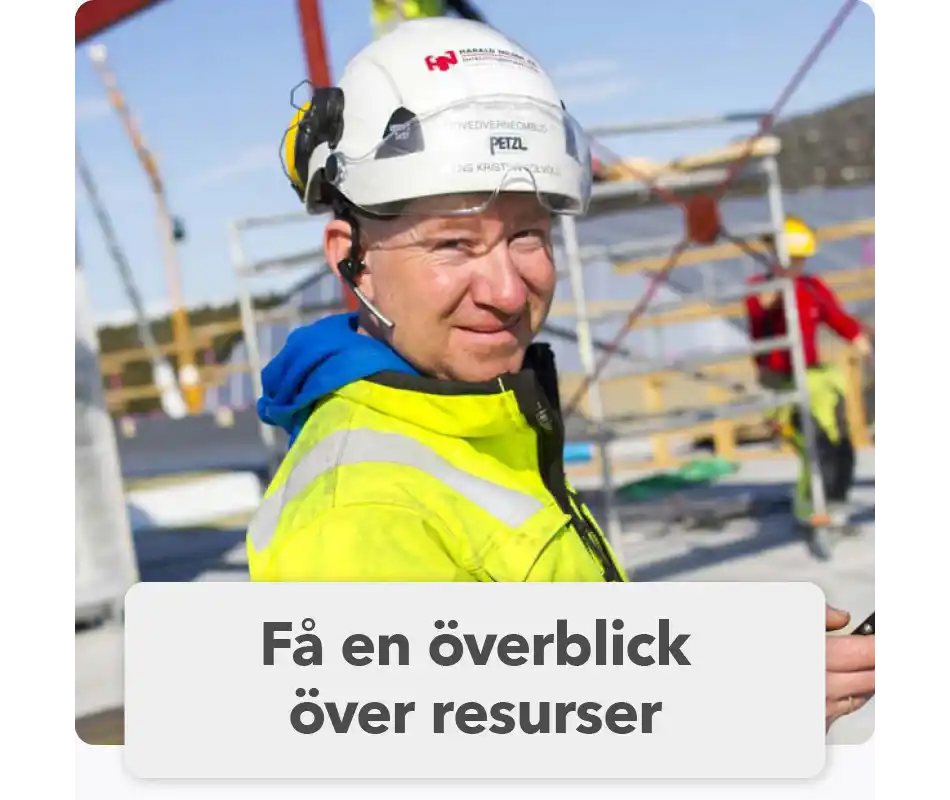 Planering för både anställda & maskiner