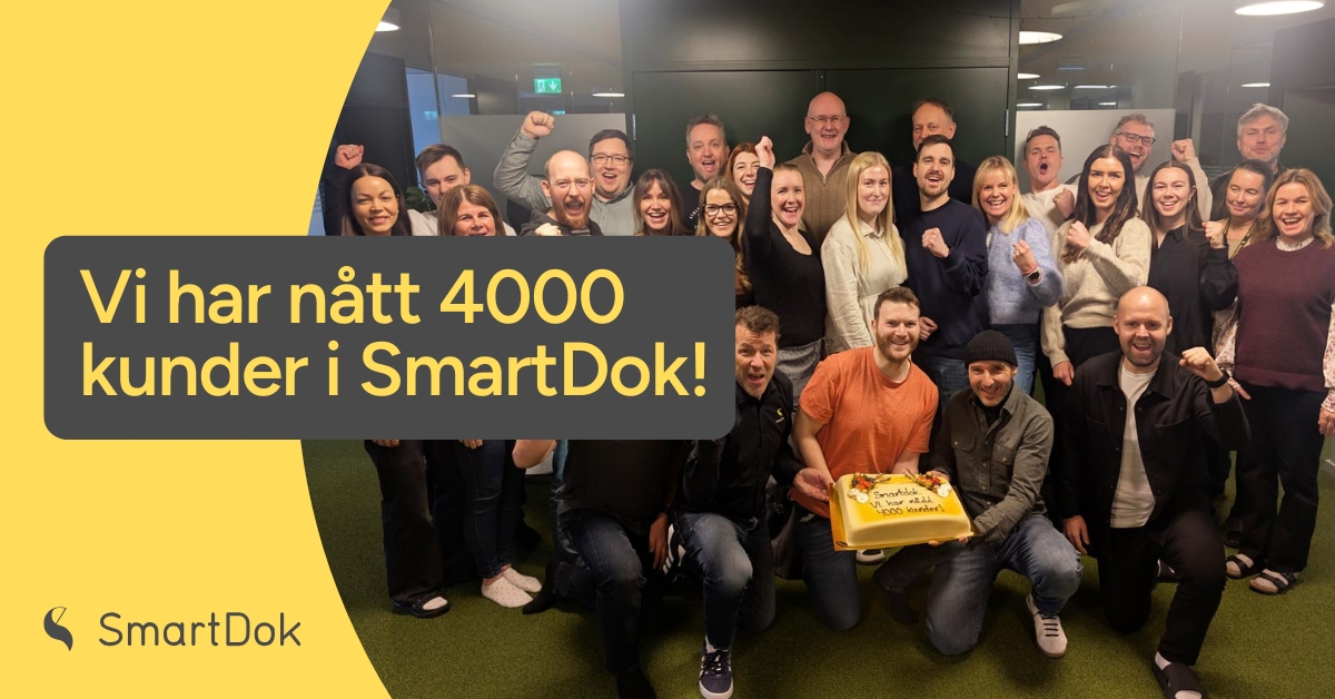 4000 kunder i smartdok