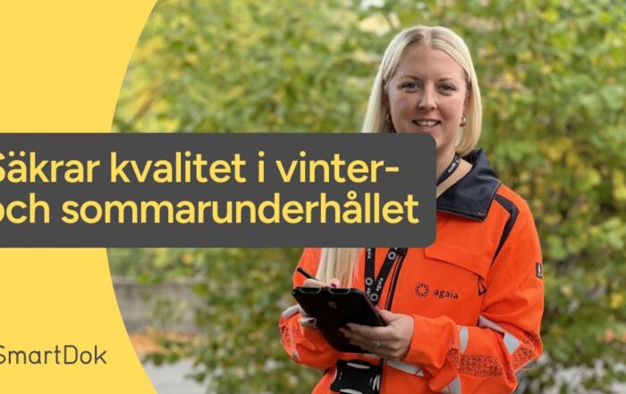 Säkrar kvalitet i vinter- och sommarunderhållet
