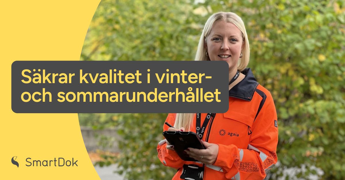 Säkrar kvalitet i vinter- och sommarunderhållet
