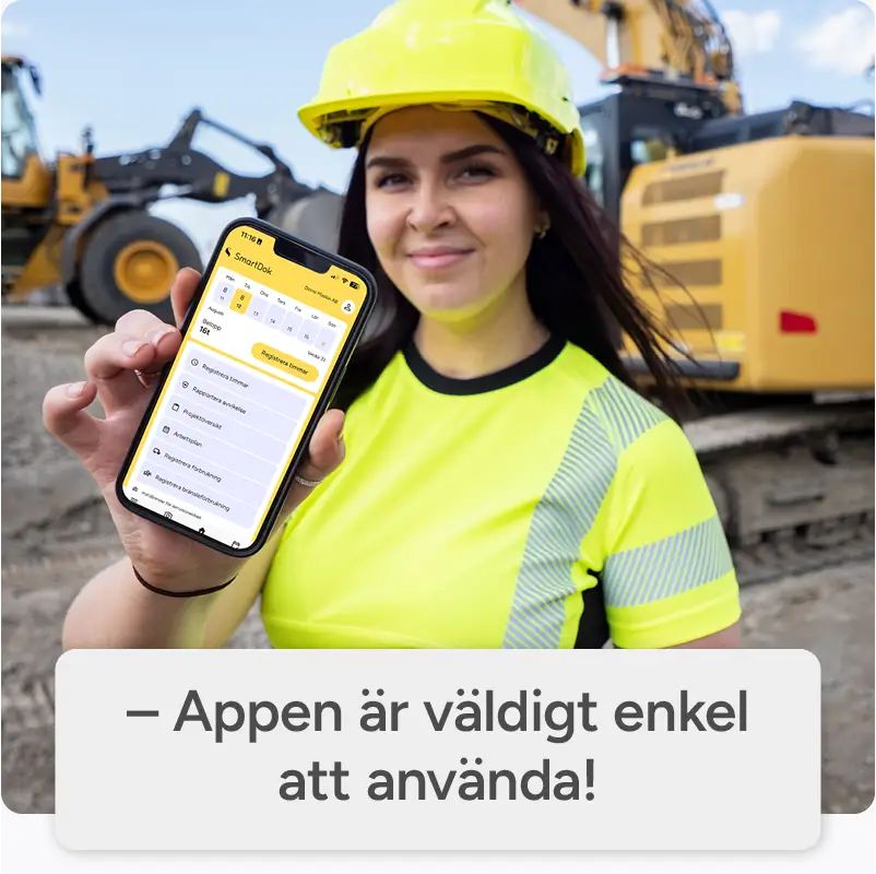 Appen är väldigt enkel att använda!