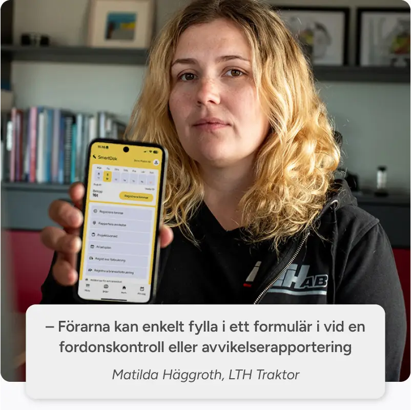 SmartDok fordonskontroll