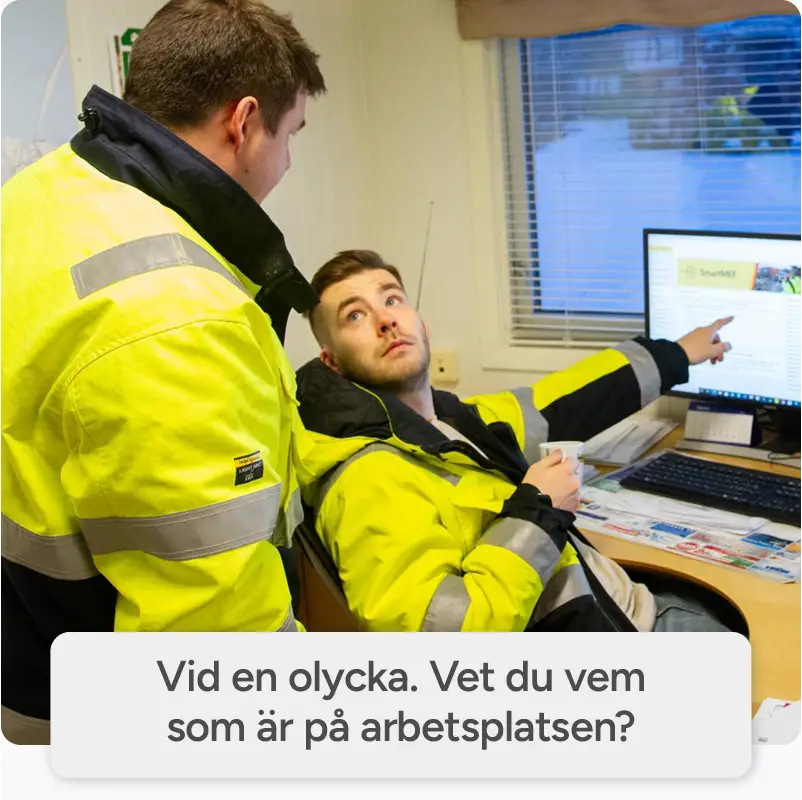 Tydlig översikt över vem som är projektet