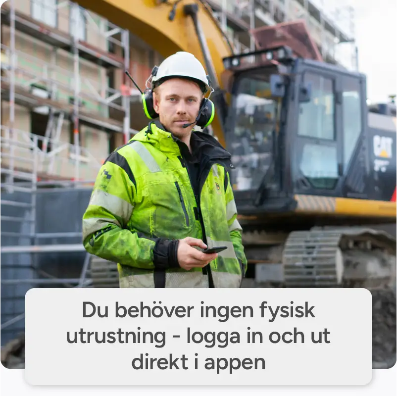 Precis startat ett nytt projekt och behöver en Personalliggare?