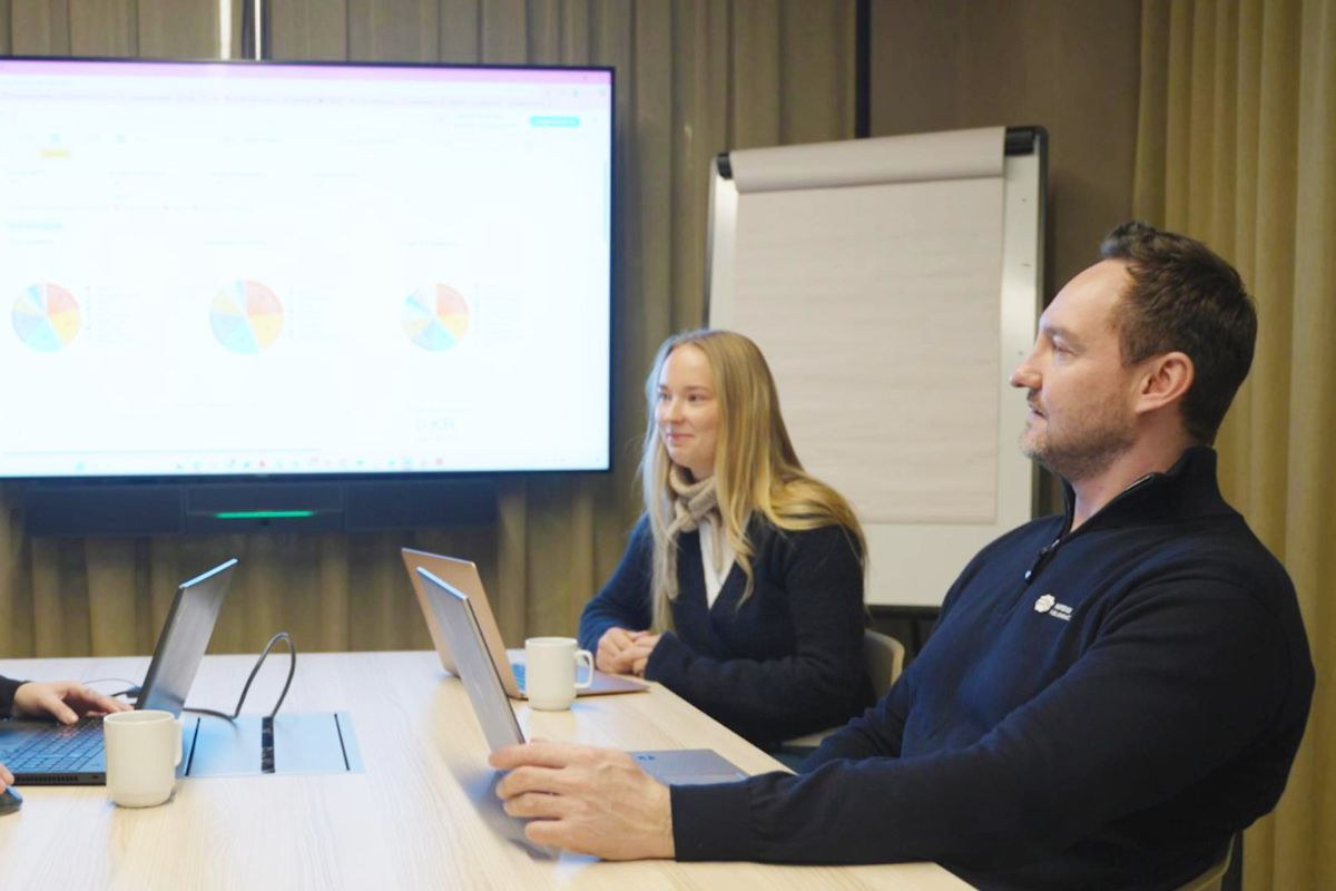 webb och administratör - rapport