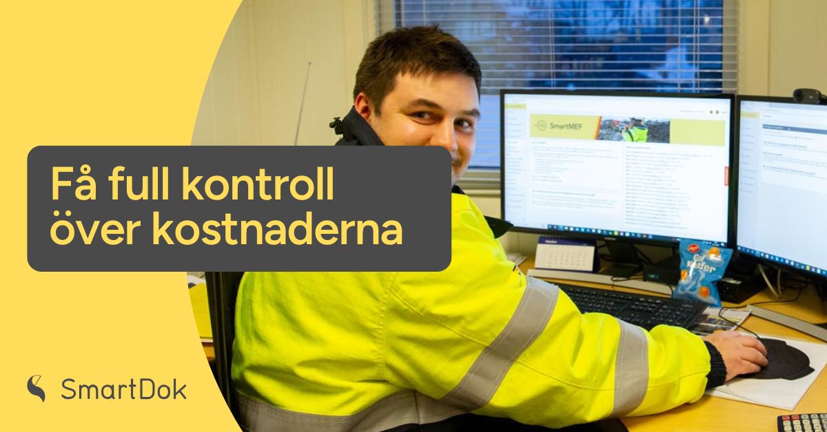 Få full kontroll över kostnaderna
