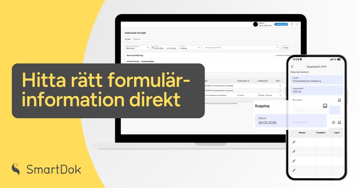 hitta rätt formulärinformation direkt