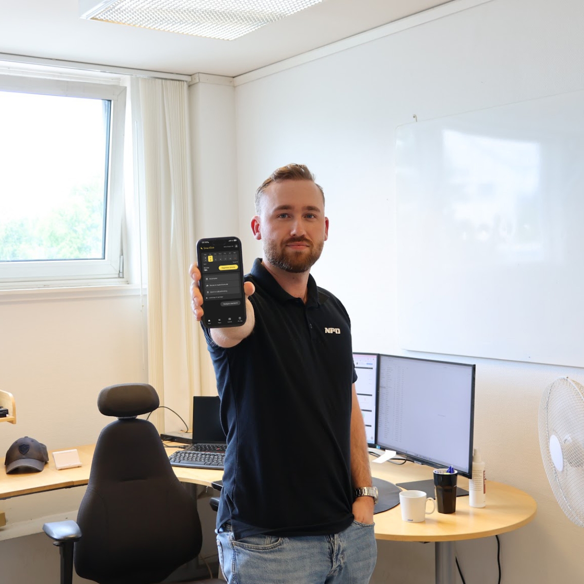 Anton och SmartDok-appen