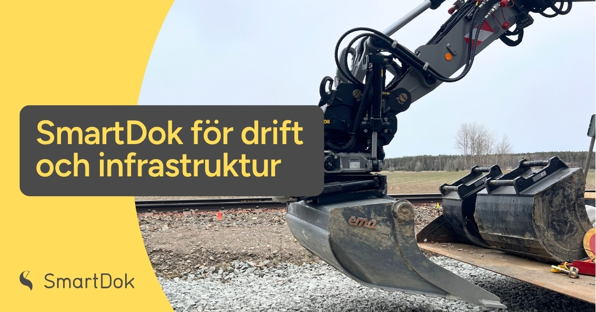 SmartDok för drift och infrastruktur