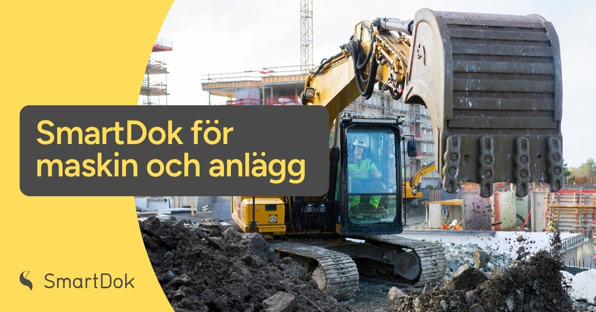 SmartDok för maskin och anlägg