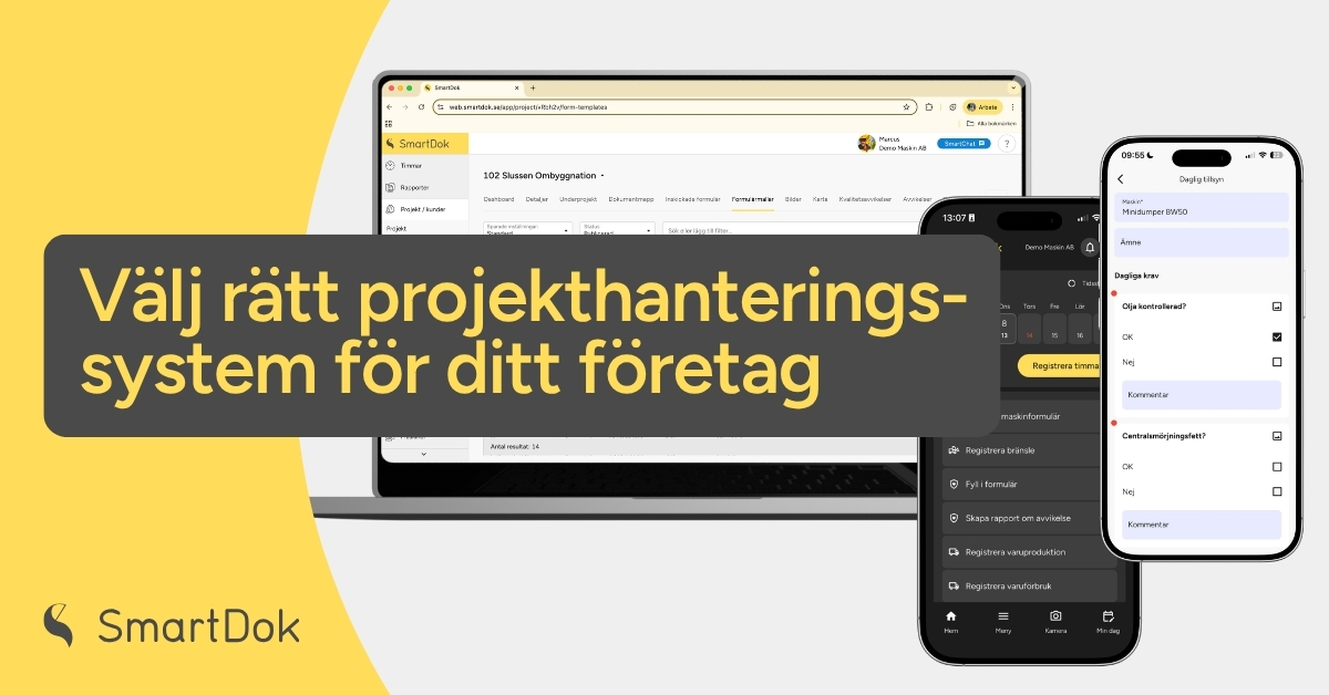 Featurefoto Wordpress projekthanteringssystem