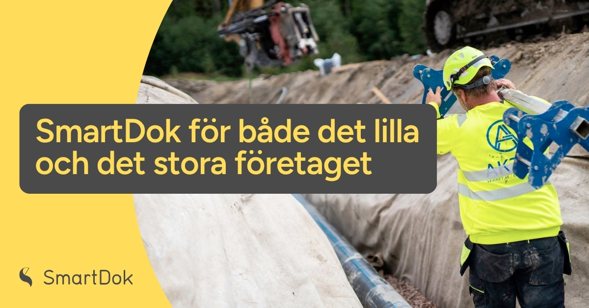 SmartDok för små och stora företag