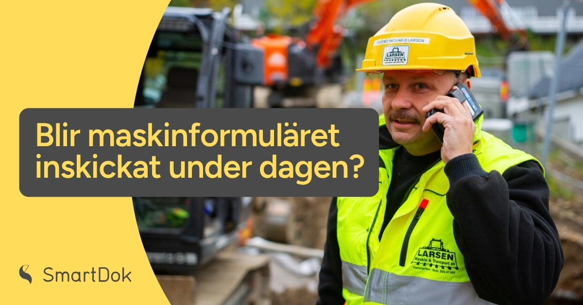 Blir maskinformuläret inskickat?