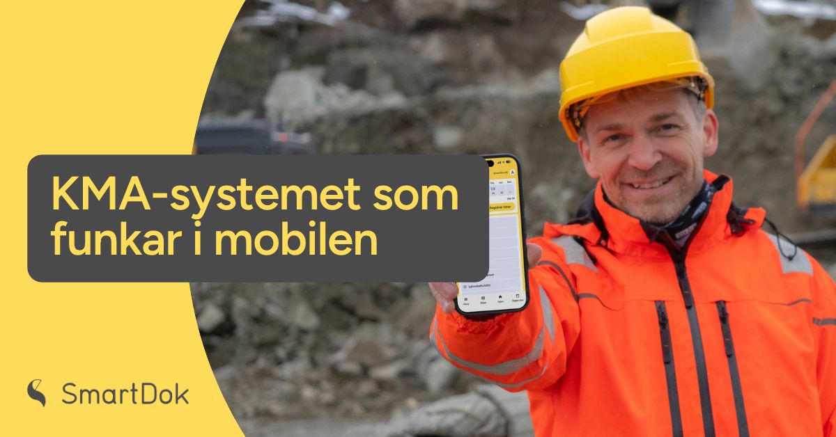 KMA-system som funkar ute i fält